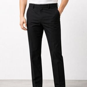 Express Photographer Slim Fit Black Dress Pants 30x30 Stretch Modern